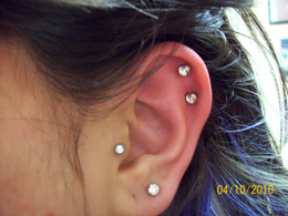 Custom Ear Piercing